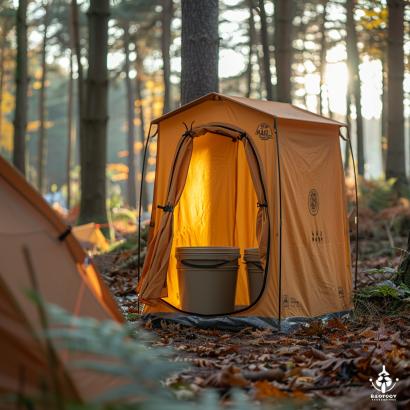 Link to How to make a camping toilet using a bucket